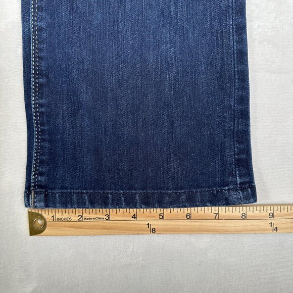 DL1961 Bootcut Jeans Women Size 27 Milano Solo 4-Way Stretch Comfort W28 L32 EUC - Picture 4 of 14